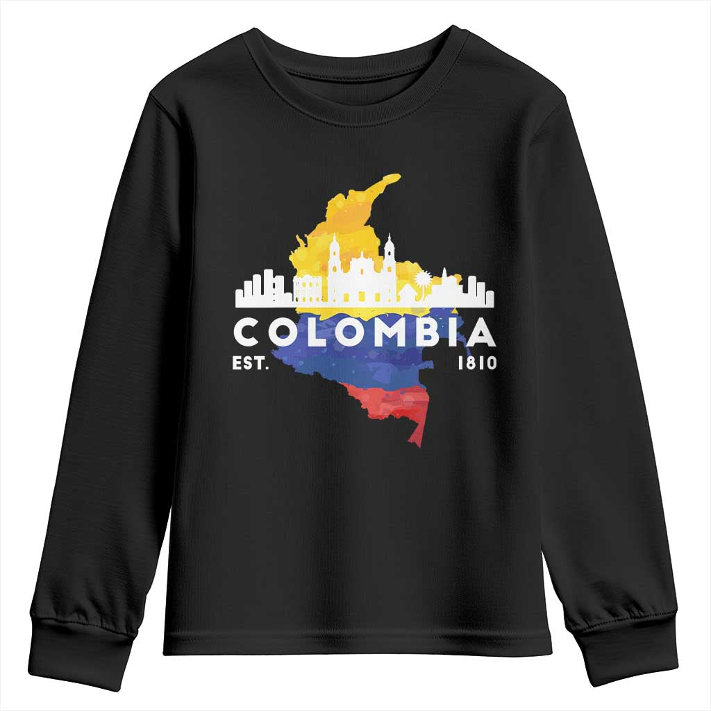 Colombian Pride Youth Sweatshirt Colombia Est. 1810