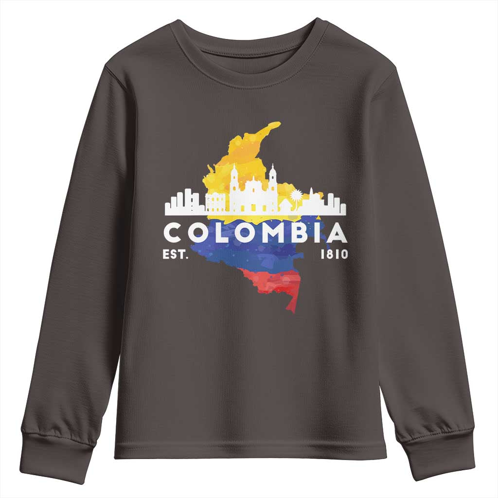 Colombian Pride Youth Sweatshirt Colombia Est. 1810