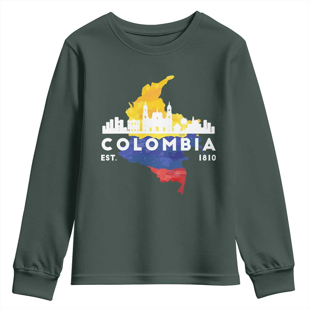 Colombian Pride Youth Sweatshirt Colombia Est. 1810