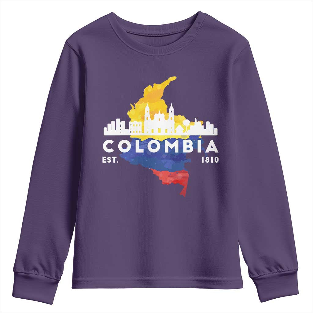 Colombian Pride Youth Sweatshirt Colombia Est. 1810