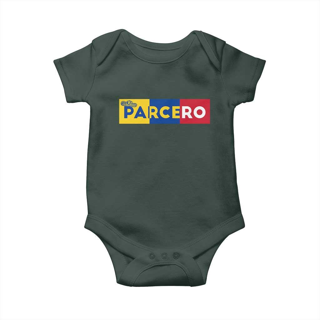 Funny Colombian Baby Onesie Parcero Colombia Slang Good Friend Buddy