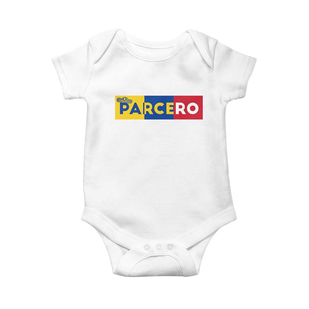 Funny Colombian Baby Onesie Parcero Colombia Slang Good Friend Buddy