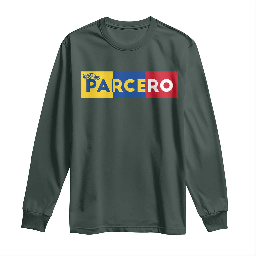 Funny Colombian Long Sleeve Shirt Parcero Colombia Slang Good Friend Buddy