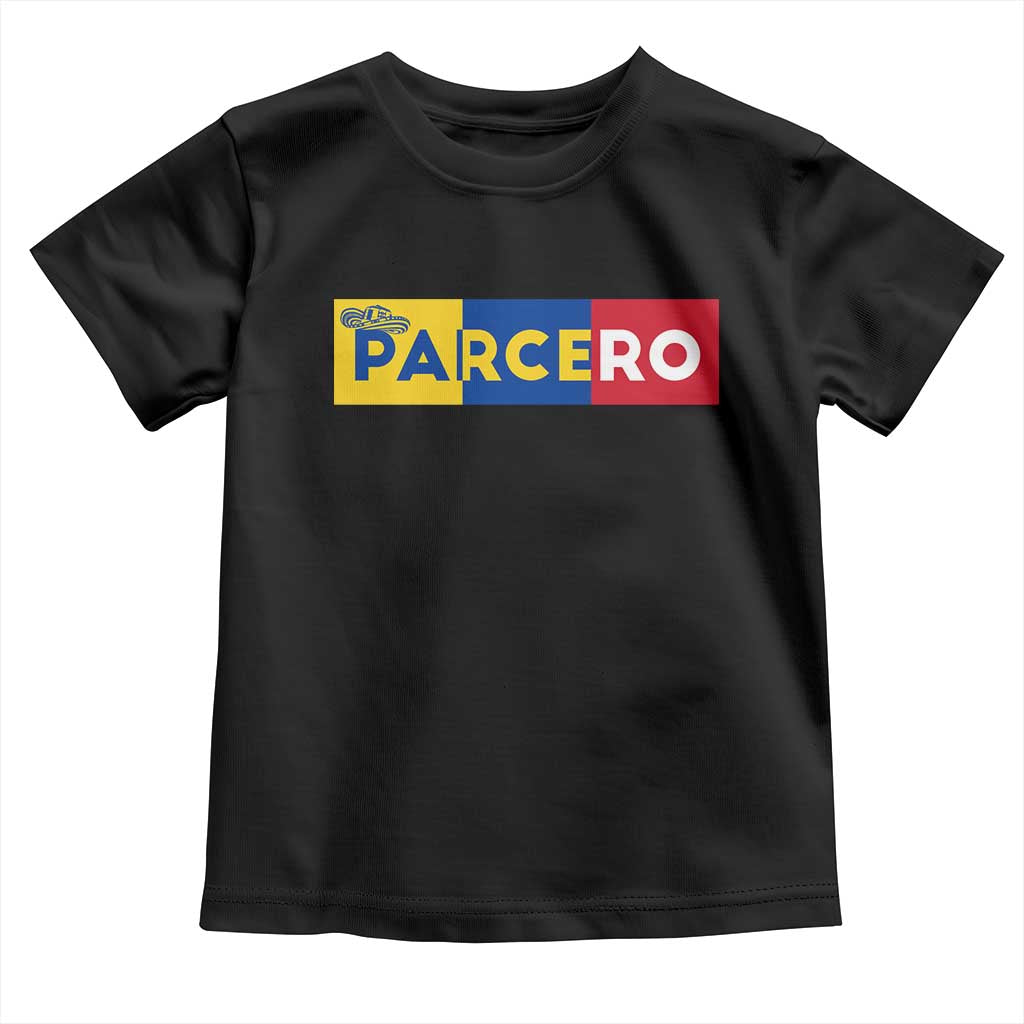 Funny Colombian Toddler T Shirt Parcero Colombia Slang Good Friend Buddy
