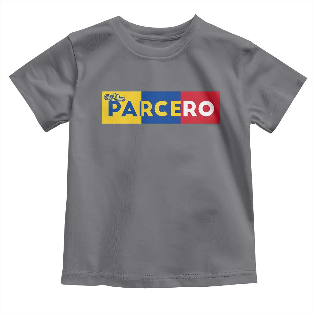 Funny Colombian Toddler T Shirt Parcero Colombia Slang Good Friend Buddy