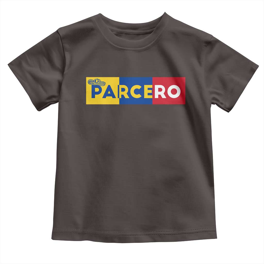 Funny Colombian Toddler T Shirt Parcero Colombia Slang Good Friend Buddy