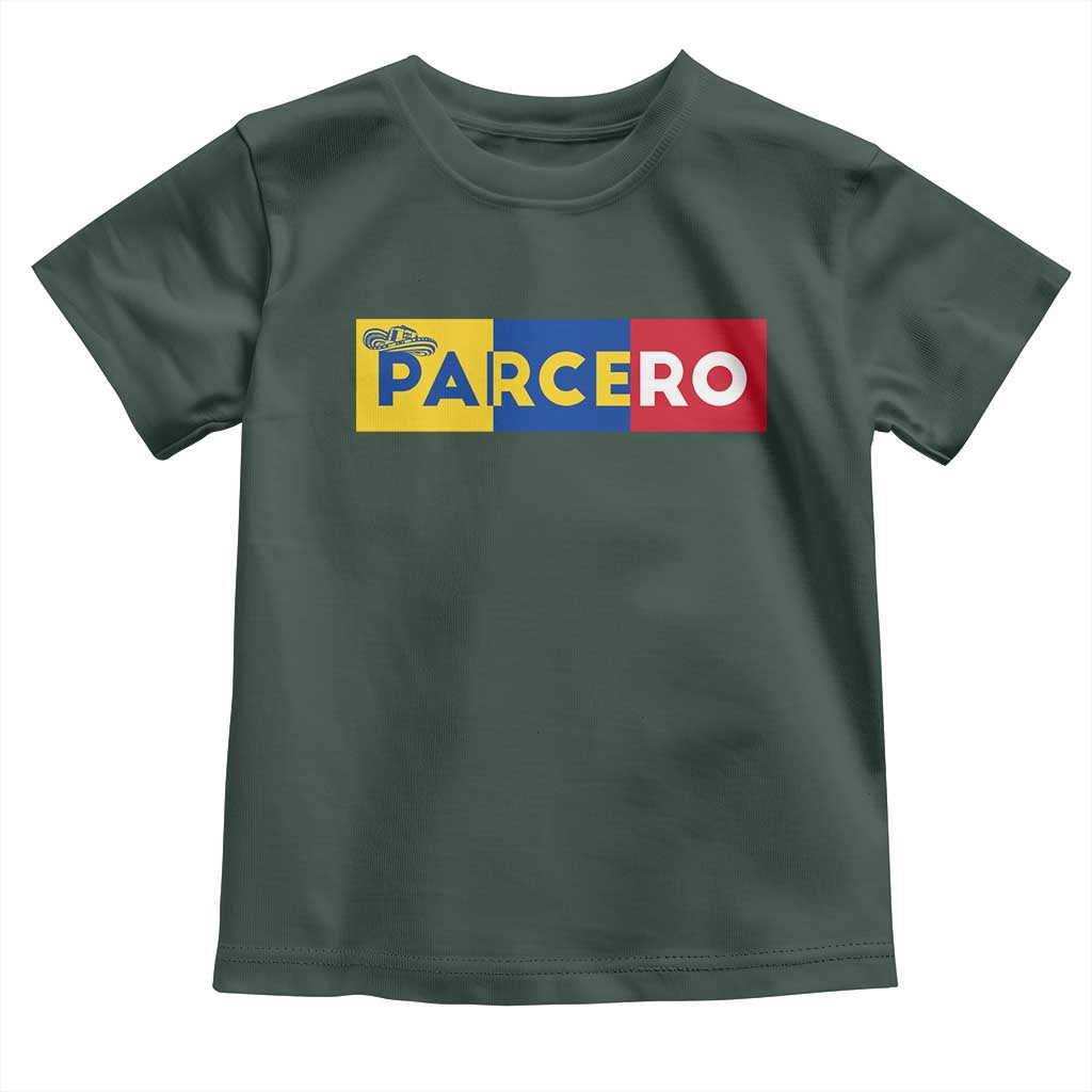 Funny Colombian Toddler T Shirt Parcero Colombia Slang Good Friend Buddy