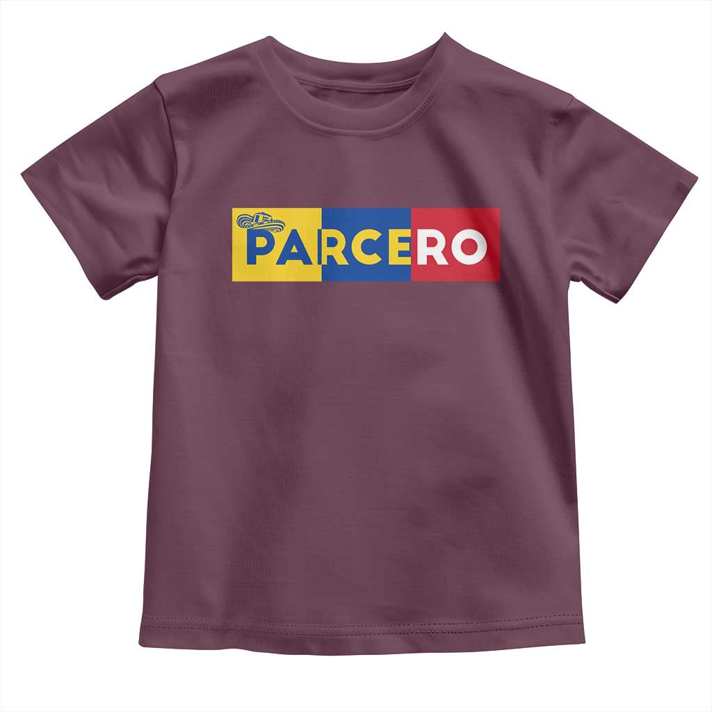 Funny Colombian Toddler T Shirt Parcero Colombia Slang Good Friend Buddy