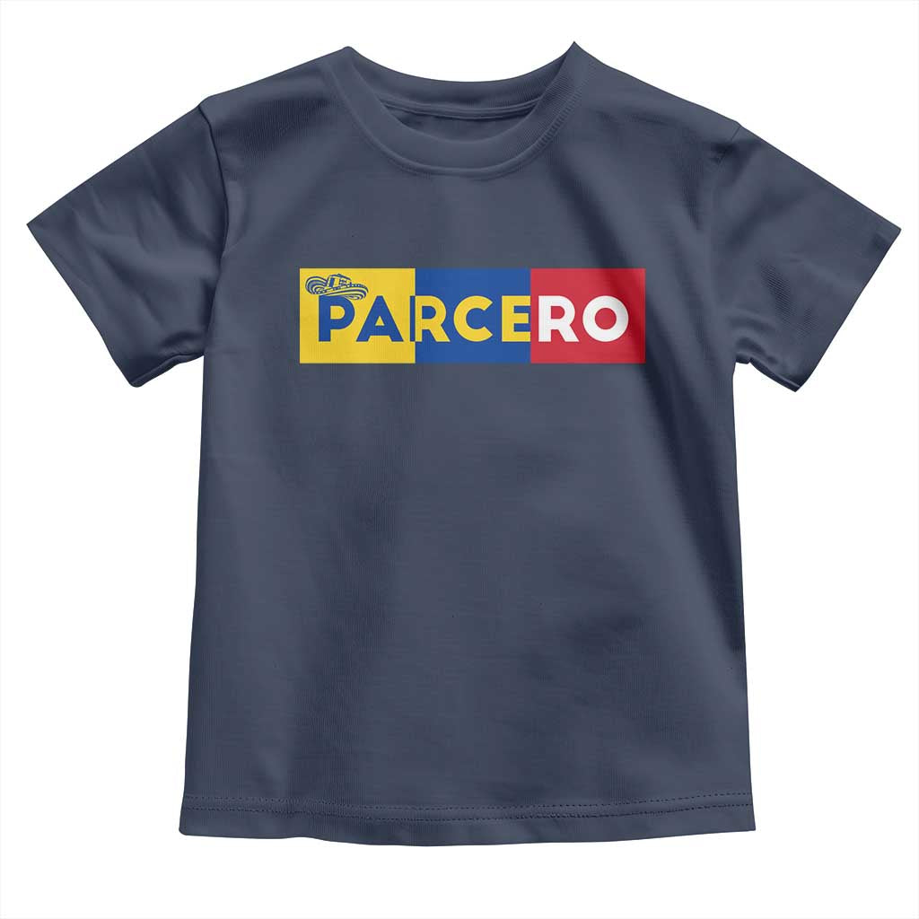 Funny Colombian Toddler T Shirt Parcero Colombia Slang Good Friend Buddy