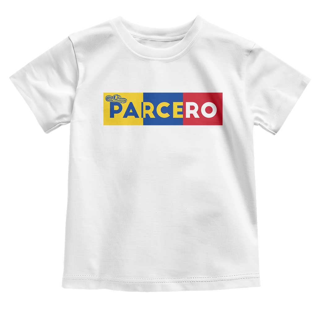 Funny Colombian Toddler T Shirt Parcero Colombia Slang Good Friend Buddy