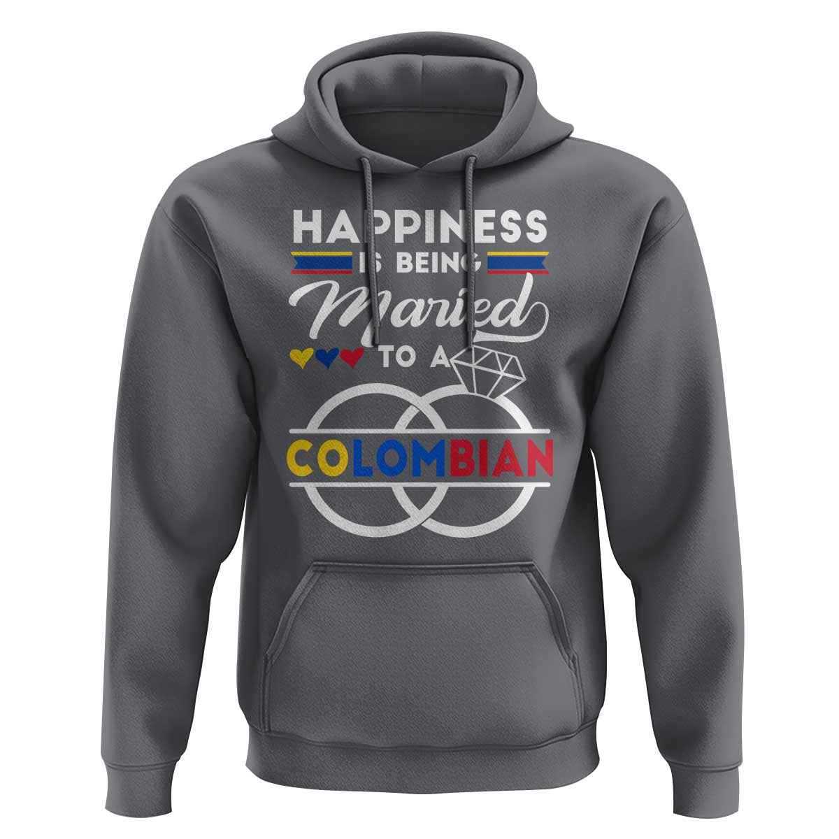 Happiness Is Being Married To A Colombian Hoodie
