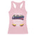 Funny My Wife Is Colombian Racerback Tank Top Nothing Scares Me Colombia Flag