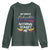 Funny My Wife Is Colombian Youth Sweatshirt Nothing Scares Me Colombia Flag