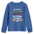 Funny My Wife Is Colombian Youth Sweatshirt Nothing Scares Me Colombia Flag