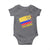 Colombian Colombia Soccer Support Baby Onesie