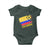 Colombian Colombia Soccer Support Baby Onesie