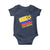 Colombian Colombia Soccer Support Baby Onesie