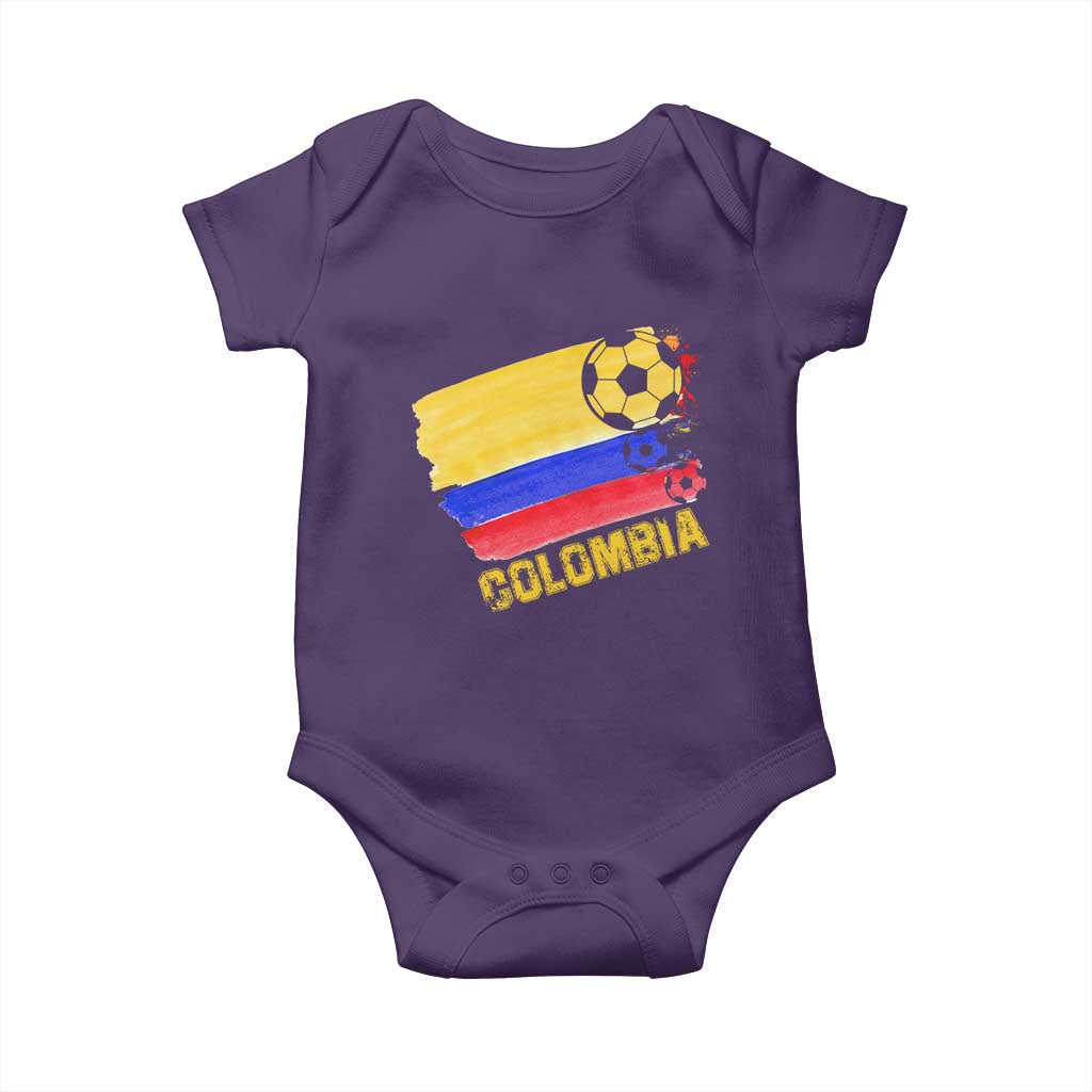Colombian Colombia Soccer Support Baby Onesie