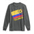 Colombian Colombia Soccer Support Long Sleeve Shirt