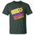Colombian Colombia Soccer Support T Shirt - Wonder Print Shop