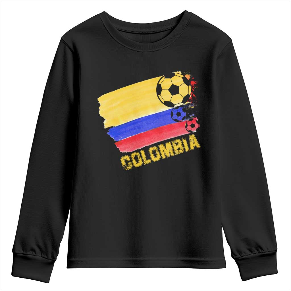 Colombian Colombia Soccer Support Youth Sweatshirt