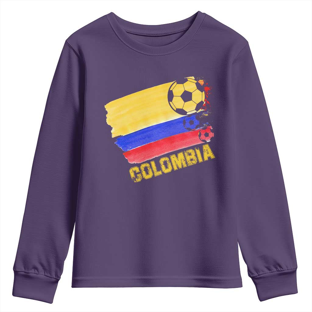 Colombian Colombia Soccer Support Youth Sweatshirt