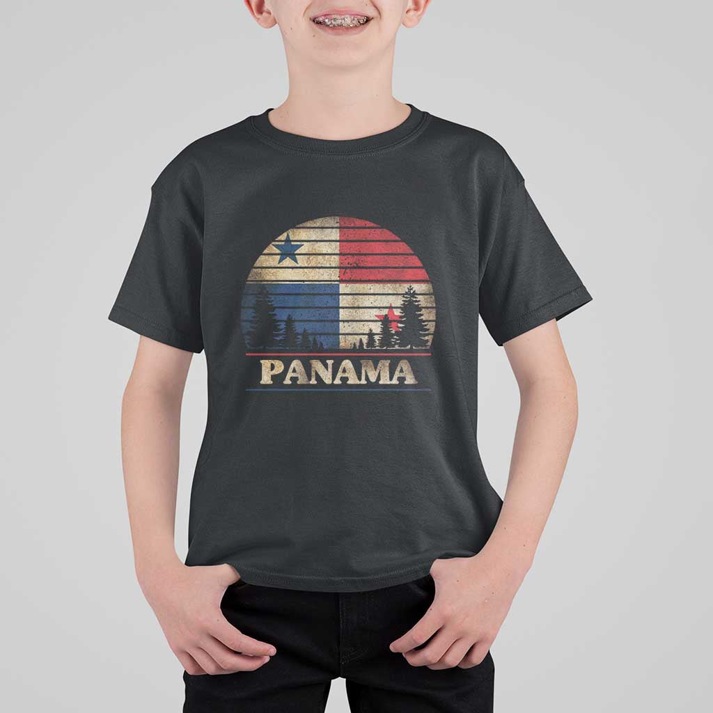 Panama Flag Pride T Shirt For Kid
