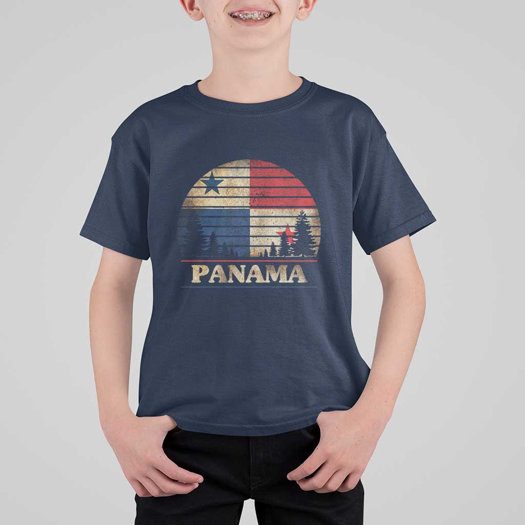 Panama Flag Pride T Shirt For Kid