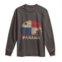Panama Flag Pride Long Sleeve Shirt