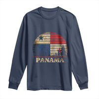 Panama Flag Pride Long Sleeve Shirt
