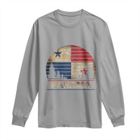 Panama Flag Pride Long Sleeve Shirt