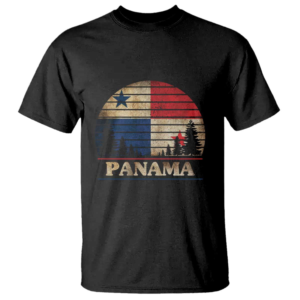 Panama Flag Pride T Shirt - Wonder Print Shop