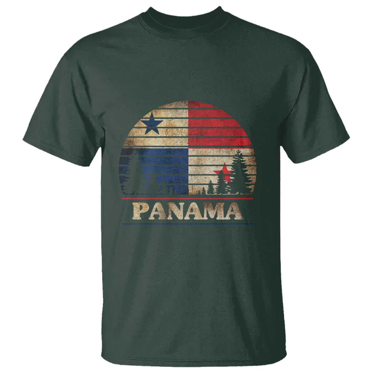 Panama Flag Pride T Shirt - Wonder Print Shop