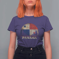 Panama Flag Pride T Shirt For Women - Wonder Print Shop