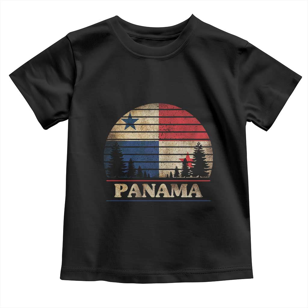 Panama Flag Pride Toddler T Shirt