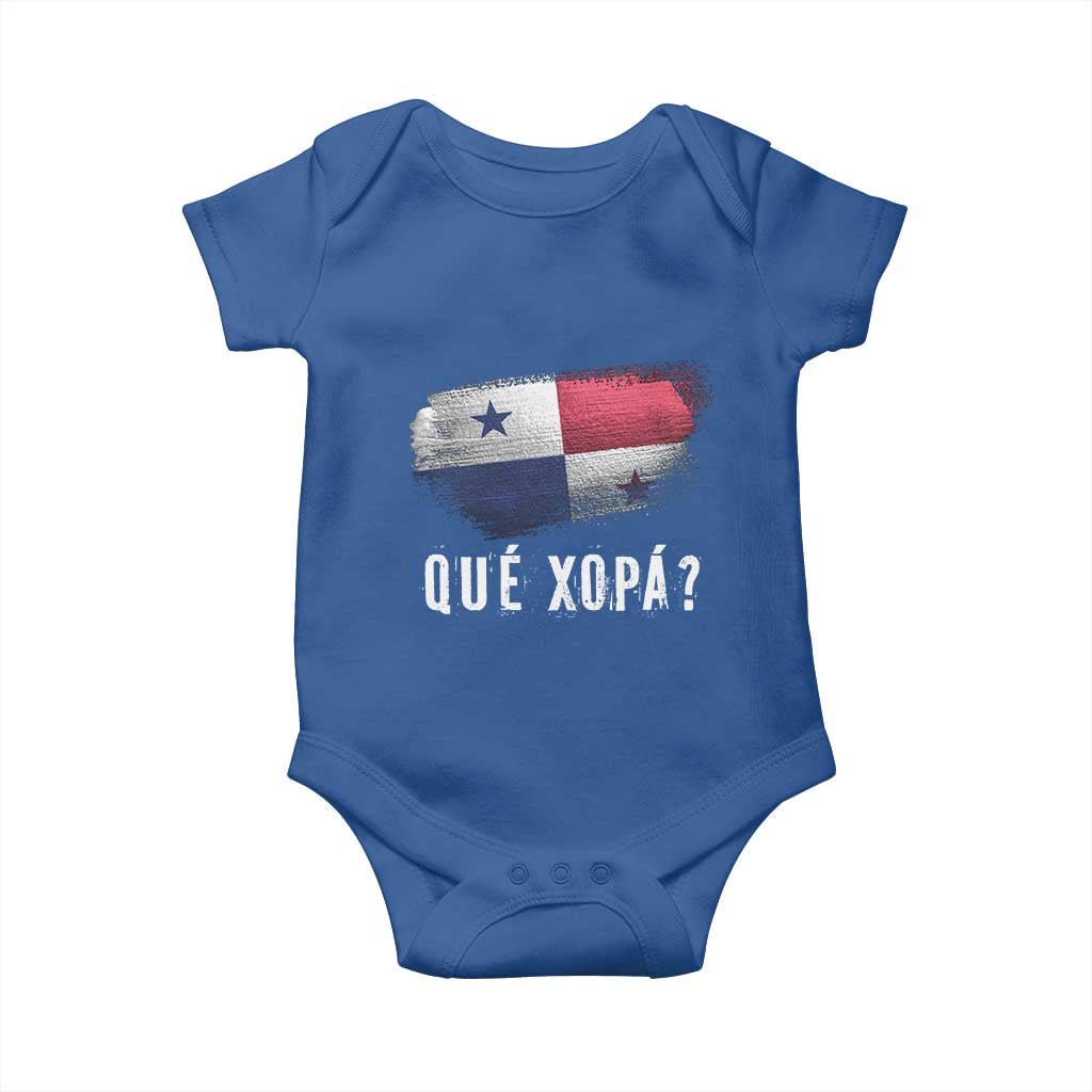 Funny Panama Baby Onesie Que Xopa What's Up Panamanian