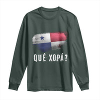 Funny Panama Long Sleeve Shirt Que Xopa What's Up Panamanian