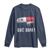Funny Panama Long Sleeve Shirt Que Xopa What's Up Panamanian