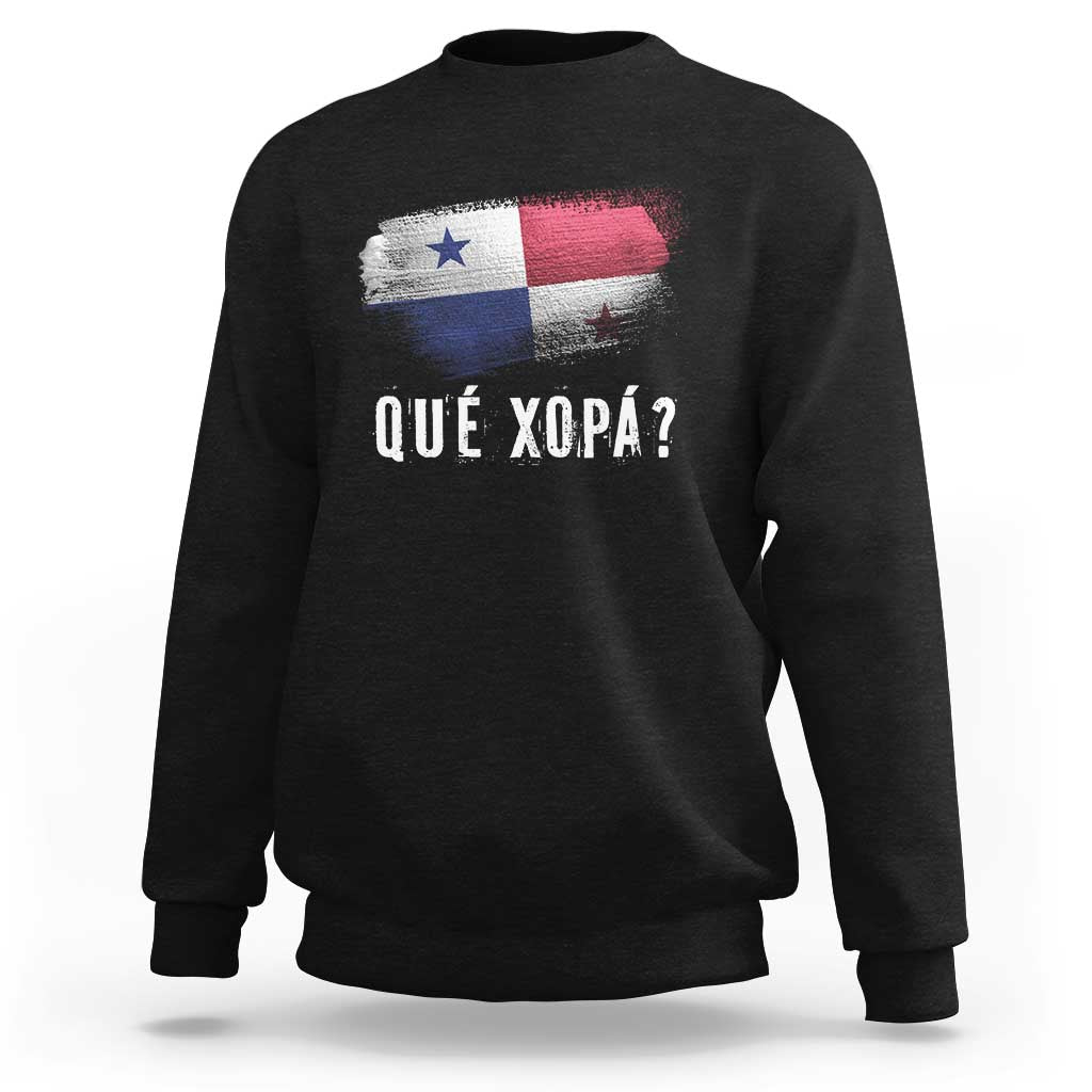 Funny Panama Sweatshirt Que Xopa What's Up Panamanian