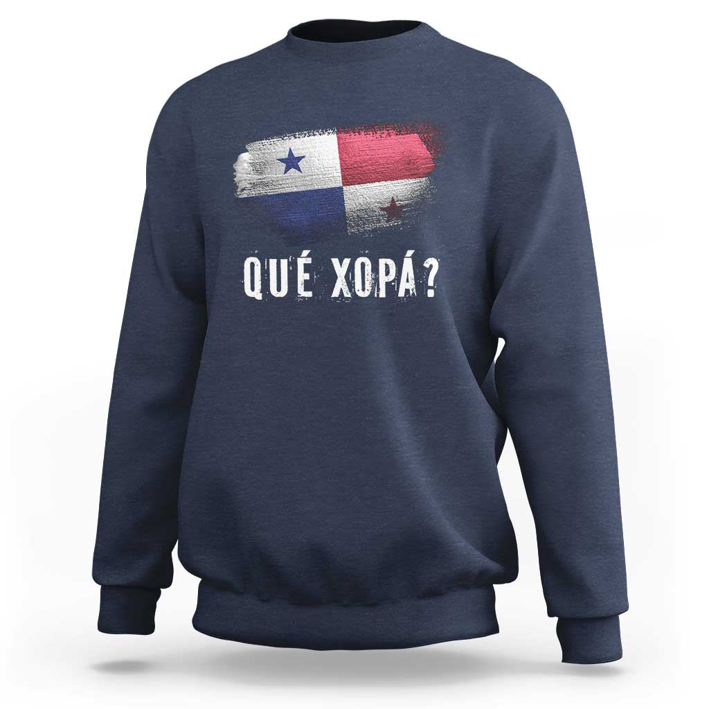 Funny Panama Sweatshirt Que Xopa What's Up Panamanian