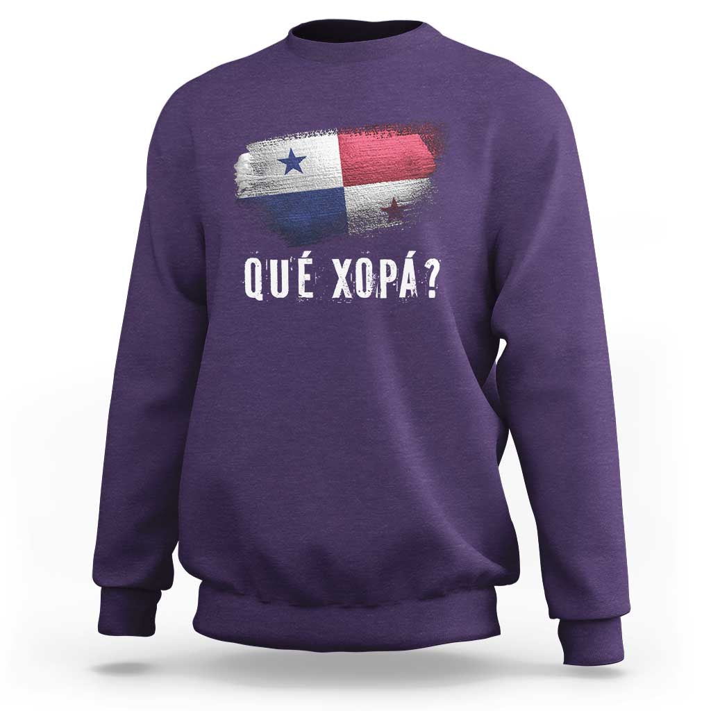 Funny Panama Sweatshirt Que Xopa What's Up Panamanian