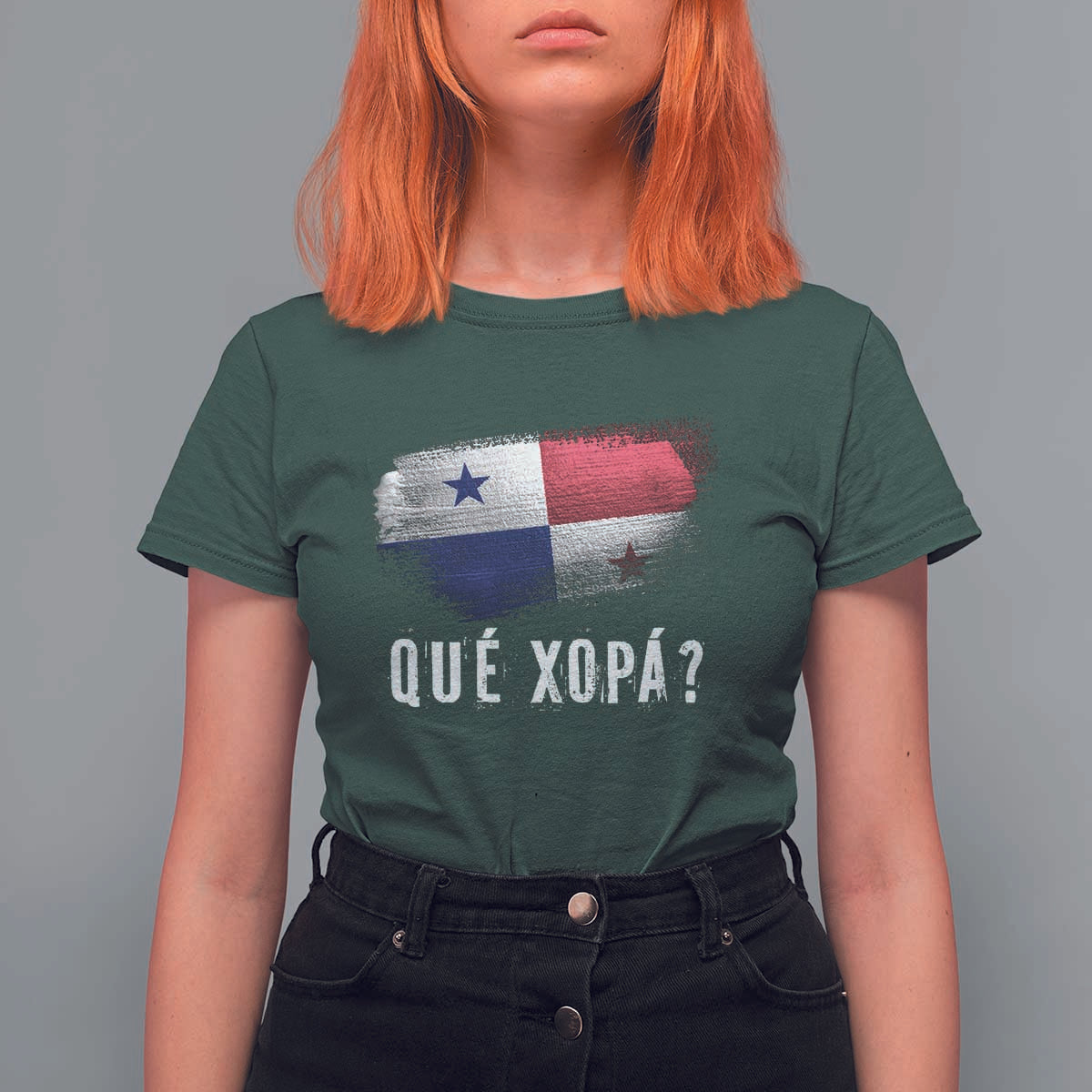 Funny Panama T Shirt For Women Que Xopa What's Up Panamanian - Wonder Print Shop
