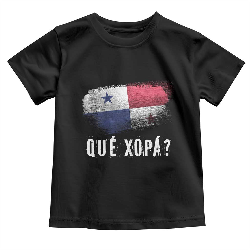 Funny Panama Toddler T Shirt Que Xopa What's Up Panamanian