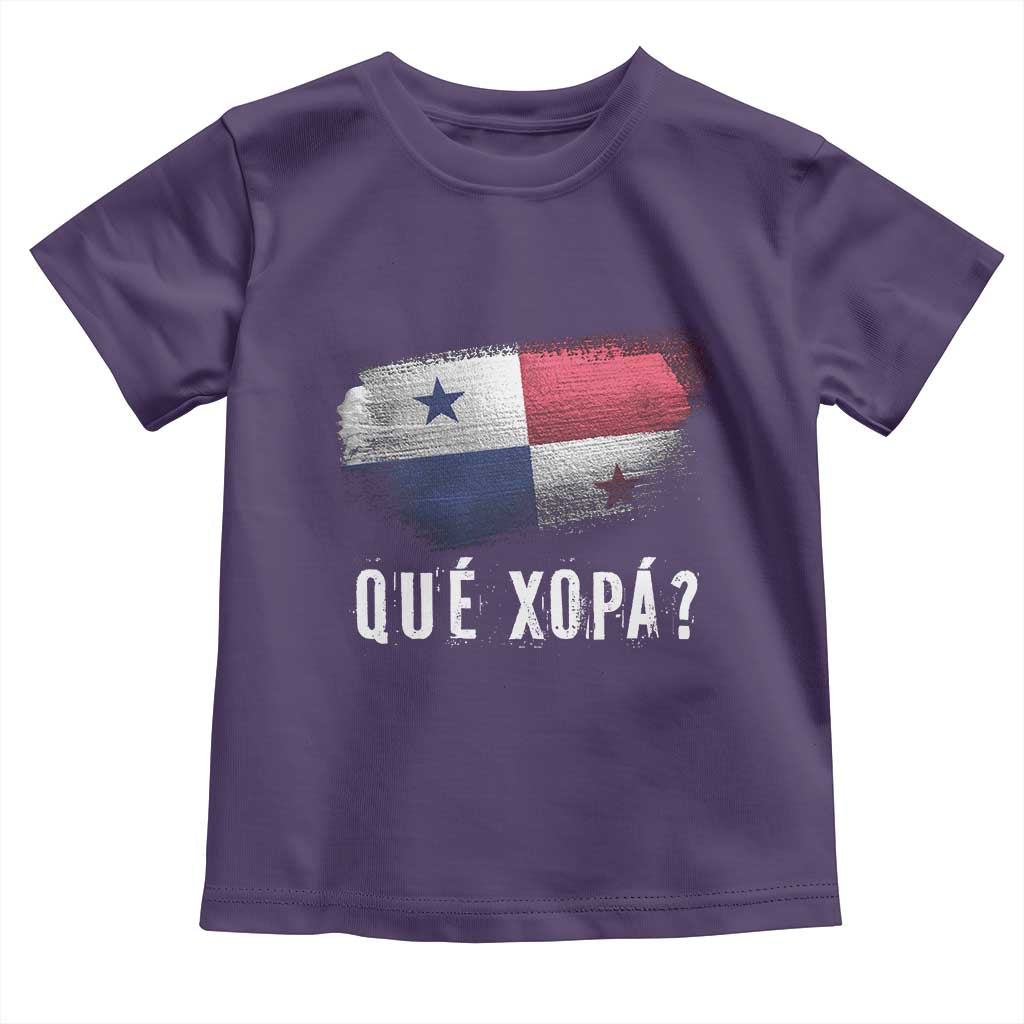 Funny Panama Toddler T Shirt Que Xopa What's Up Panamanian