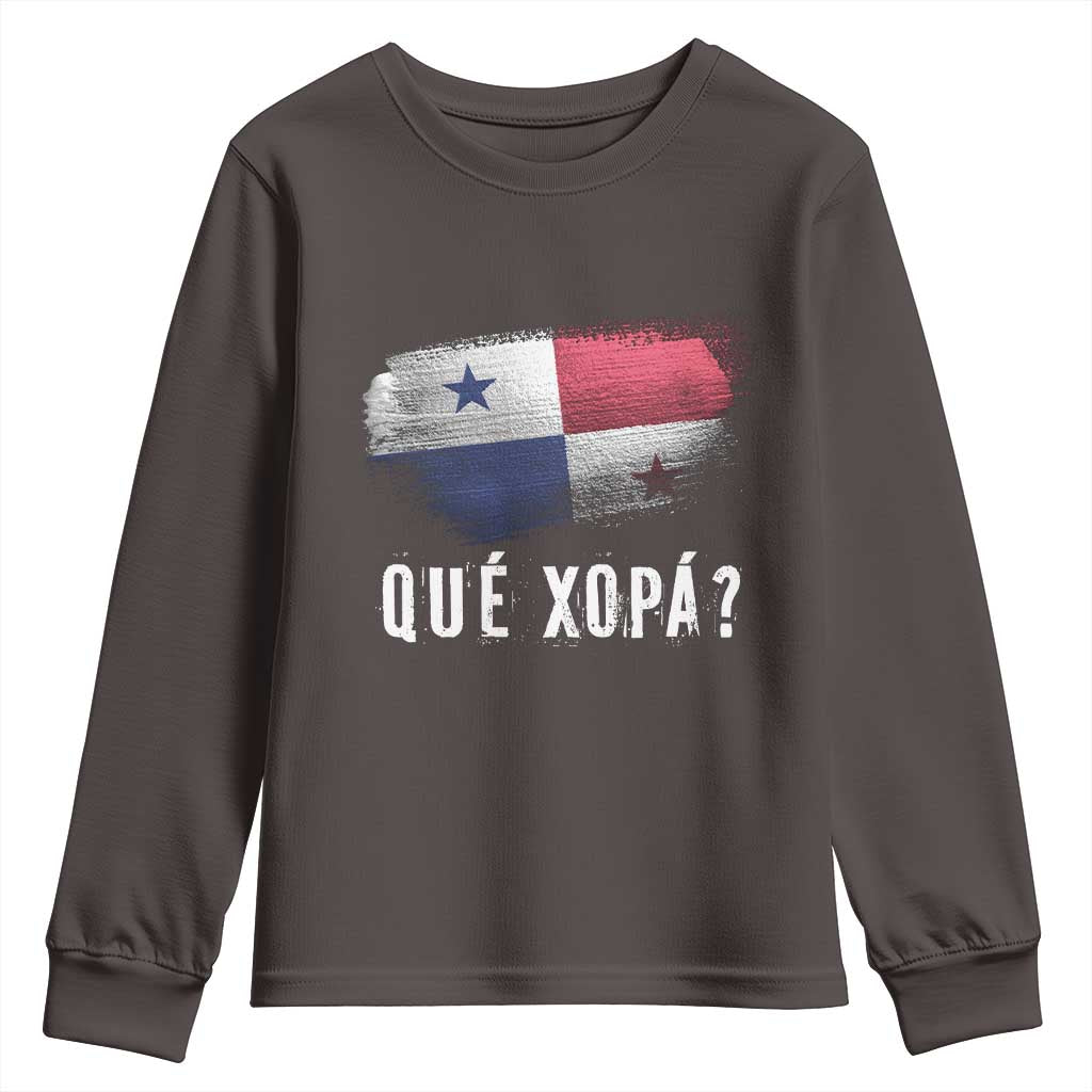 Funny Panama Youth Sweatshirt Que Xopa What's Up Panamanian