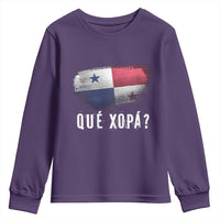 Funny Panama Youth Sweatshirt Que Xopa What's Up Panamanian
