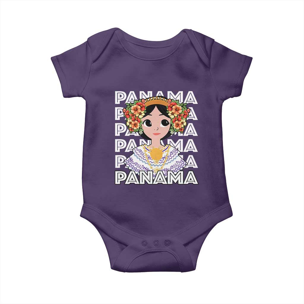 Panamanian Cultural Women Baby Onesie