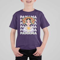 Panamanian Cultural Women T Shirt For Kid