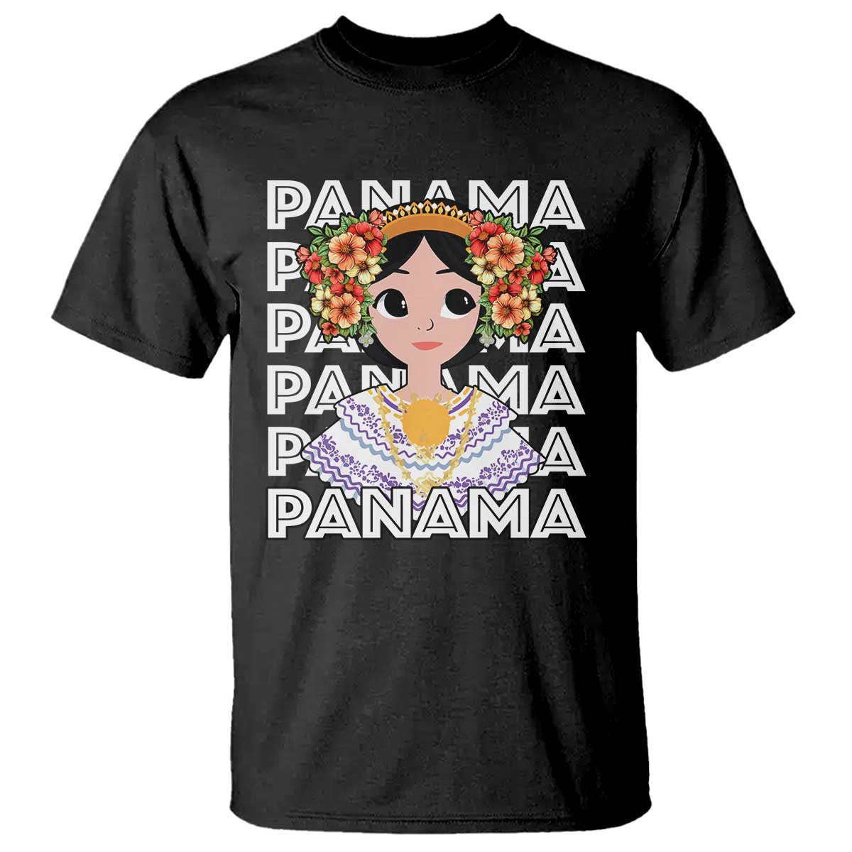 Panamanian Cultural Women T Shirt - Wonder Print Shop