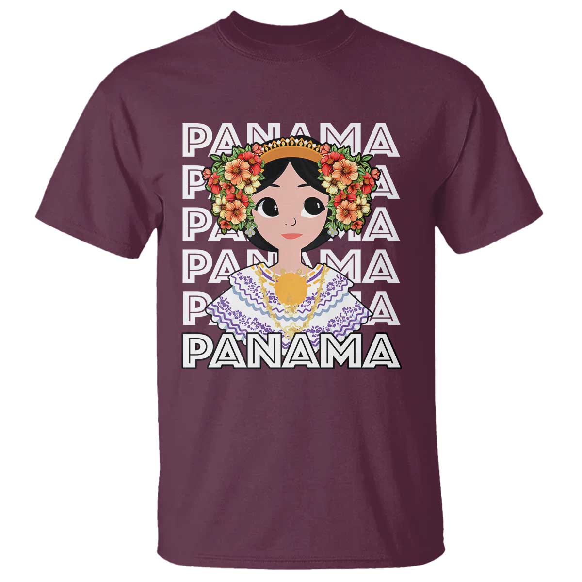 Panamanian Cultural Women T Shirt - Wonder Print Shop